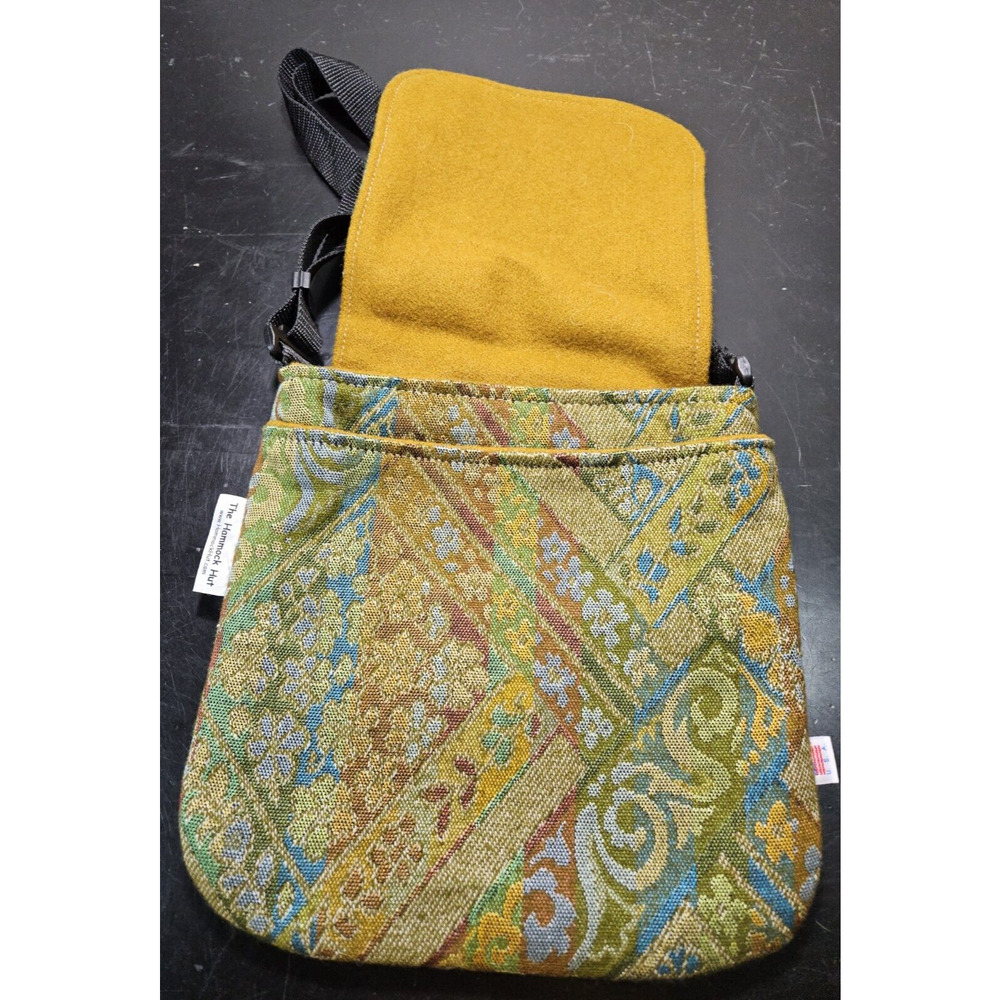 RARE The Hammock Hut USA HANDMADE Tapestry Crossbody VEGAN Purse MSRP $250 NWOT - Picture 5 of 15